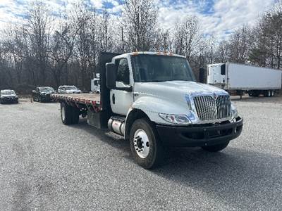 International MV607 Flatbed Truck - 240HP, 7 Speed Automatic
