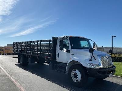 International MV607 Flatbed Truck - 220HP, 7 Speed Automatic