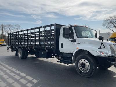 International MV607 Flatbed Truck - 220HP, 6 Speed Automatic