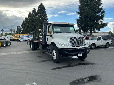 International MV607 Flatbed Truck - 240HP, 6 Speed Automatic