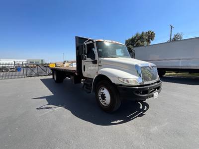 International MV607 Flatbed Truck - 220HP, 6 Speed Automatic
