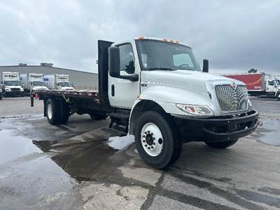 International MV607 Flatbed Truck - 220HP, 6 Speed Automatic