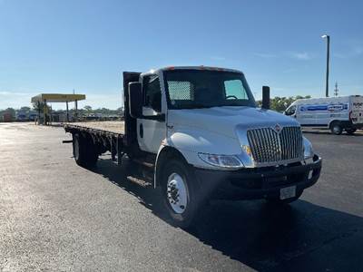 International MV607 Flatbed Truck - 220HP, 6 Speed Automatic