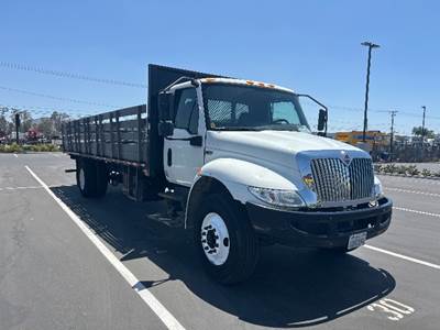 International MV607 Flatbed Truck - 250HP, 6 Speed Automatic