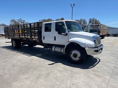 International MV607 Flatbed Truck - 240HP, 6 Speed Automatic