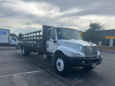 International MV607 Flatbed Truck - 220HP, 6 Speed Automatic