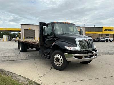 International MV607 Flatbed Truck - 220HP, 6 Speed Automatic