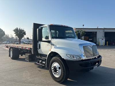 International MV607 Flatbed Truck - 240HP, 6 Speed Automatic