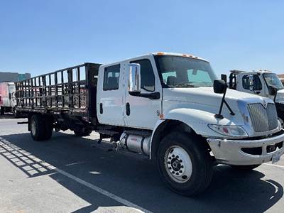 International MV607 Flatbed Truck - 240HP, 6 Speed Automatic