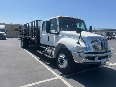 International MV607 Flatbed Truck - 240HP, 6 Speed Automatic
