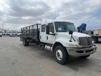 International MV607 Flatbed Truck - 240HP, 6 Speed Automatic