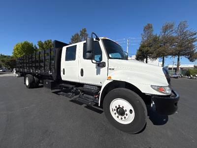 International MV607 Flatbed Truck - 220HP, 6 Speed Automatic