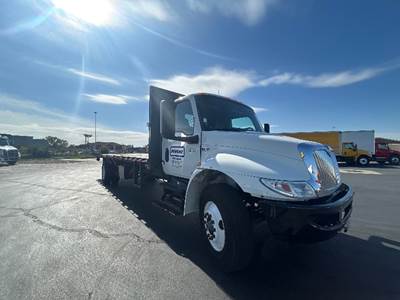 International MV607 Flatbed Truck - 240HP, 6 Speed Automatic
