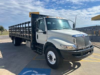 International MV607 Flatbed Truck - 220HP, 7 Speed Automatic