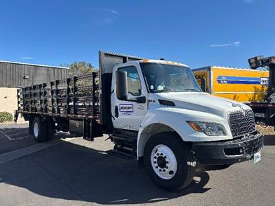 International MV607N Flatbed Truck - 240HP, 6 Speed Automatic