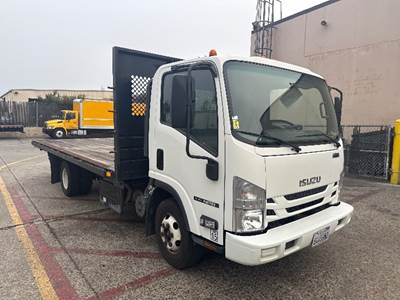 Isuzu NPR Flatbed Truck - 150HP, 6 Speed Automatic