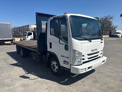 Isuzu NPR Flatbed Truck - 150HP, 6 Speed Automatic