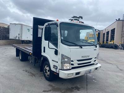 Isuzu NPR Flatbed Truck - 150HP, 6 Speed Automatic