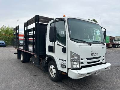 Isuzu NPR Flatbed Truck - 215HP, 6 Speed Automatic