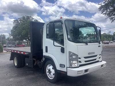Isuzu NQR 14 ft Flatbed Truck - 215HP, 6 Speed Automatic