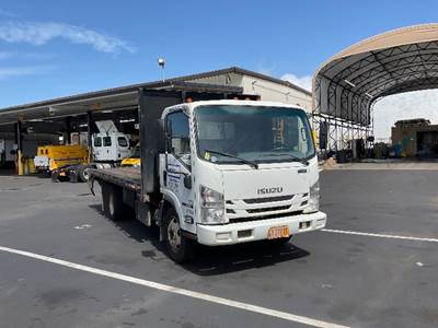 Isuzu NQR Flatbed Truck - 215HP, 6 Speed Automatic