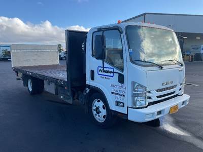 Isuzu NQR Flatbed Truck - 215HP, 6 Speed Automatic