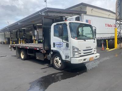Isuzu NQR Flatbed Truck - 215HP, 6 Speed Automatic