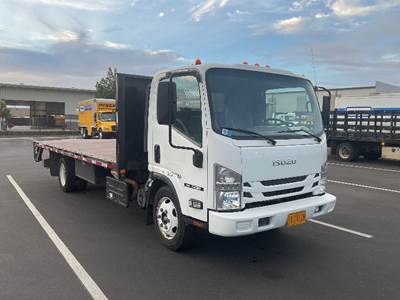 Isuzu NQR Flatbed Truck - 215HP, 6 Speed Automatic