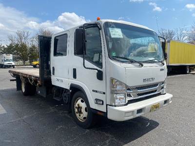Isuzu NRR Flatbed Truck - 215HP, 6 Speed Automatic