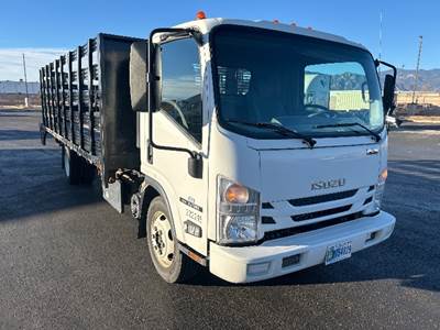 Isuzu NRR Flatbed Truck - 215HP, 6 Speed Automatic