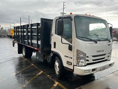 Isuzu NRR Flatbed Truck - 215HP, 6 Speed Automatic