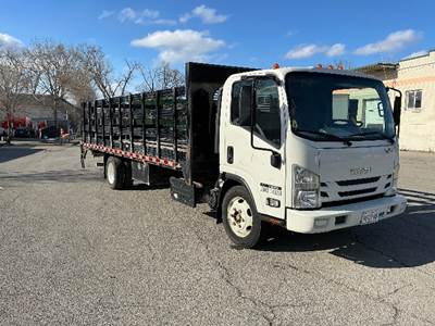 Isuzu NRR Flatbed Truck - 215HP, 6 Speed Automatic