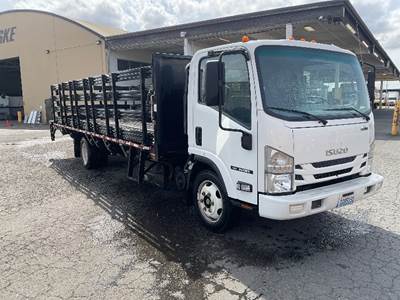 Isuzu NRR Flatbed Truck - 215HP, 6 Speed Automatic