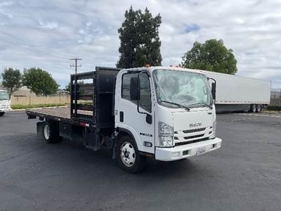Isuzu NRR Flatbed Truck - 215HP, 6 Speed Automatic
