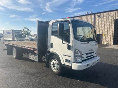 Isuzu NRR Flatbed Truck - 215HP, 6 Speed Automatic
