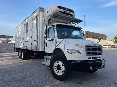 Freightliner M2 Refrigerated Truck - 270HP, 6 Speed Automatic, Thermo King T1090MT
