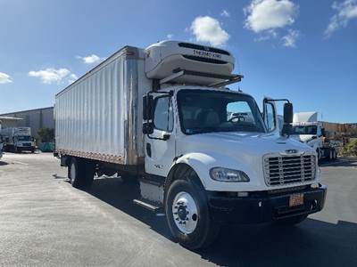 Freightliner M2 26 ft Refrigerated Truck - 240HP, 6 Speed Automatic, Thermo King T680S-30