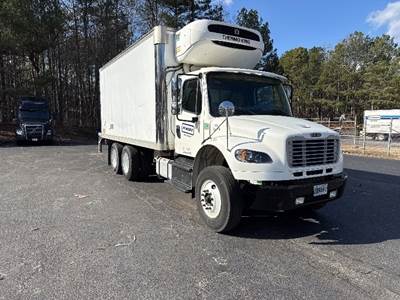 Freightliner M2 18 ft Refrigerated Truck - 300HP, 6 Speed Automatic, Thermo King, Liftgate