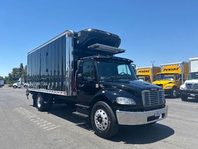 Freightliner M2 Refrigerated Truck - 220HP, 7 Speed Automatic, Thermo King T680R-50