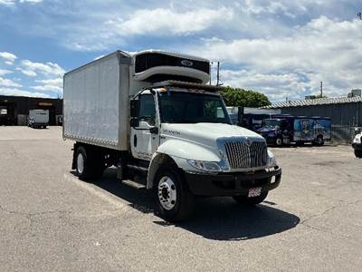 International MV607 16 ft Refrigerated Truck - 240HP, 7 Speed Automatic, Carrier SUPRA560