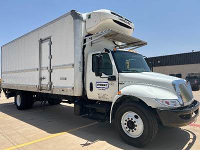 International MV607 26 ft Refrigerated Truck - 220HP, 7 Speed Automatic