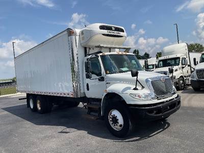 International MV607 Refrigerated Truck - 300HP, 6 Speed Automatic