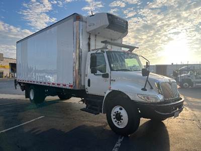 International MV607 24 ft Refrigerated Truck - 220HP, 6 Speed Automatic