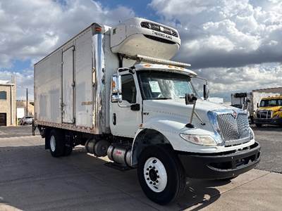 International MV607 Refrigerated Truck - 220HP, 6 Speed Automatic, Thermo King T1080S30