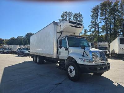 International MV607 Refrigerated Truck - 300HP, 6 Speed Automatic