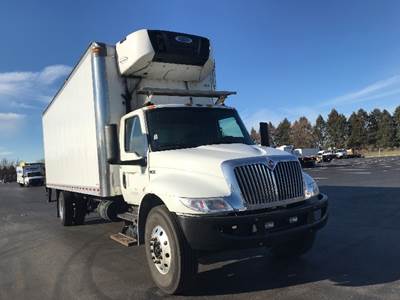 International MV607 Refrigerated Truck - 250HP, 6 Speed Automatic, Carrier SUPRA760