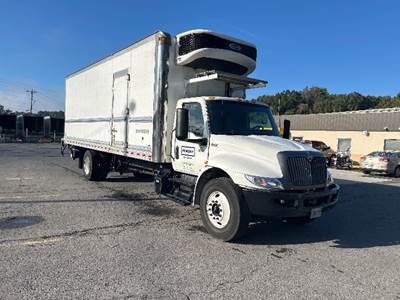 International MV607 Refrigerated Truck - 220HP, 6 Speed Automatic, Carrier S9