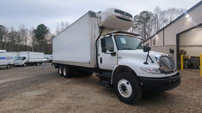 International MV607 Refrigerated Truck - 300HP, 6 Speed Automatic
