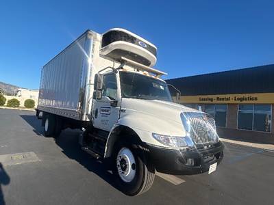 International MV607 Refrigerated Truck - 220HP, 6 Speed Automatic, Carrier S7