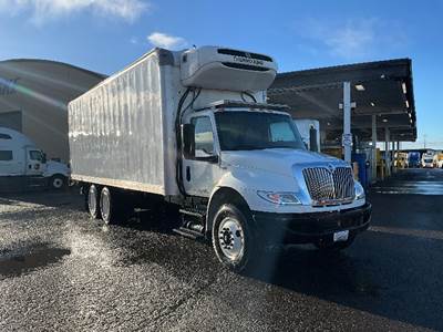 International MV607 Refrigerated Truck - 270HP, 6 Speed Automatic